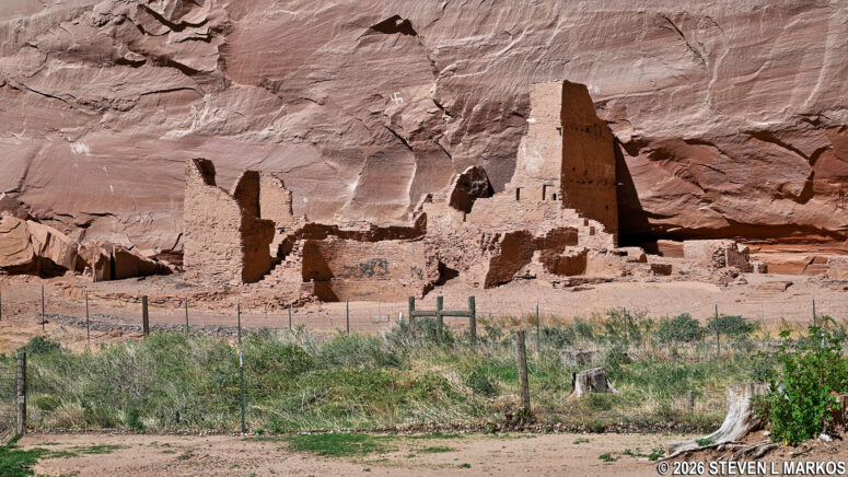 Antelope House archeological site at Canyon de Chelly National Monument