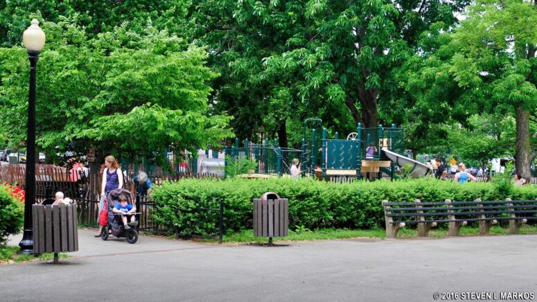 Playground at Lincoln Park in Washington, DC, part of Capitol Hill Parks