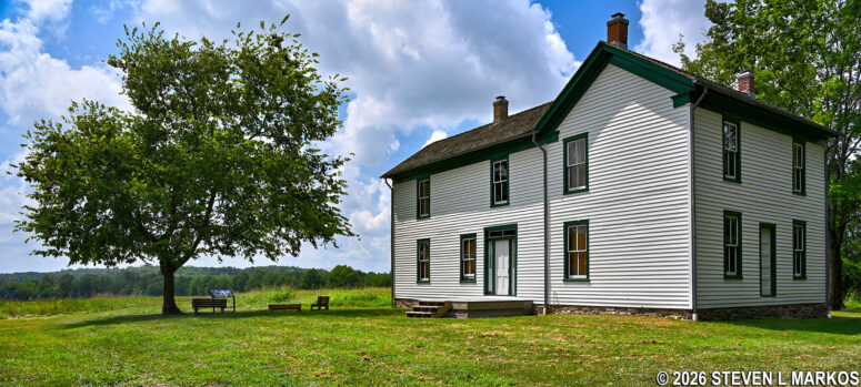 Brawner Farmhouse at Manassas National Battlefield Park