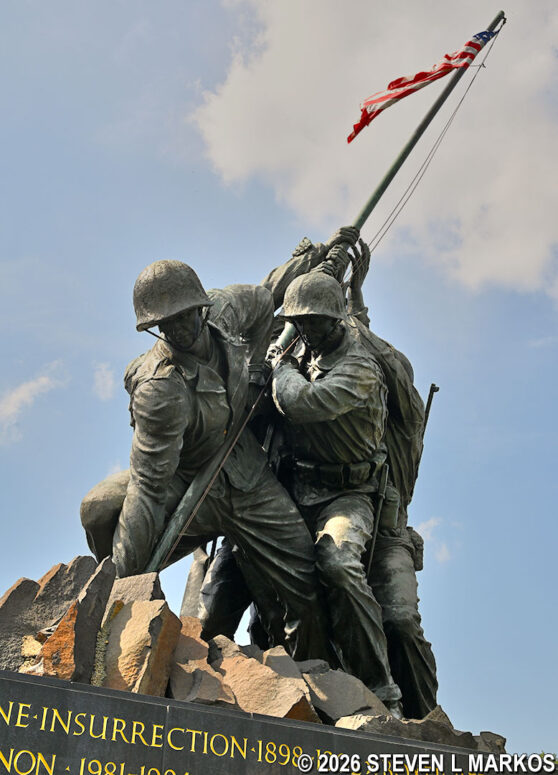 U. S. Marine Corps Memorial in Arlington Ridge Park