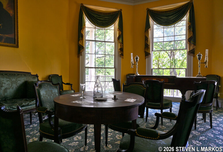 Parlor of Alexander Hamilton's summer home, The Grange, Hamilton Grange National Memorial