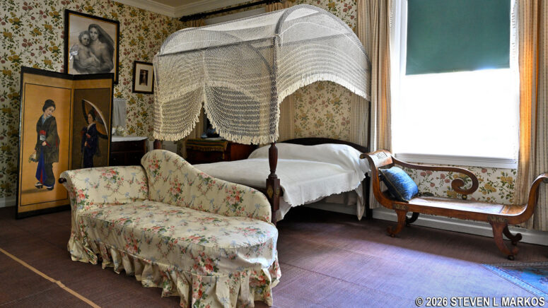 Guest Bedroom of the Longfellow House in Cambridge, Massachusetts, Longfellow House – Washington’s Headquarters National Historic Site