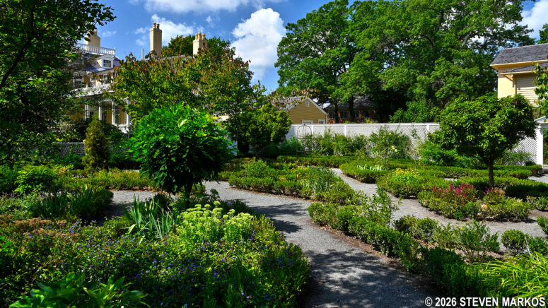 Garden at the Longfellow House in Cambridge, Massachusetts, Longfellow House – Washington’s Headquarters National Historic Site