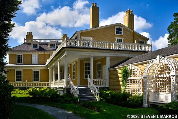 Rear of the Longfellow House in Cambridge, Massachusetts, Longfellow House – Washington’s Headquarters National Historic Site