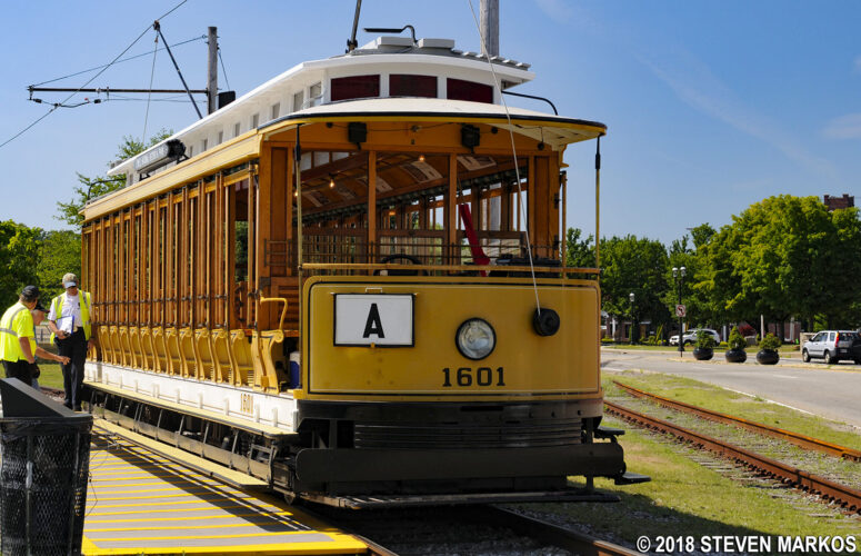 Lowell trolley, Lowell National Historical Park