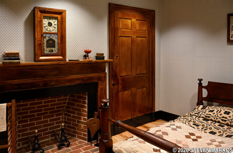 Keeper’s Room at the Into an 1840s Boarding House Exhibit in the Mogan Cultural Center at Lowell National Historical Park
