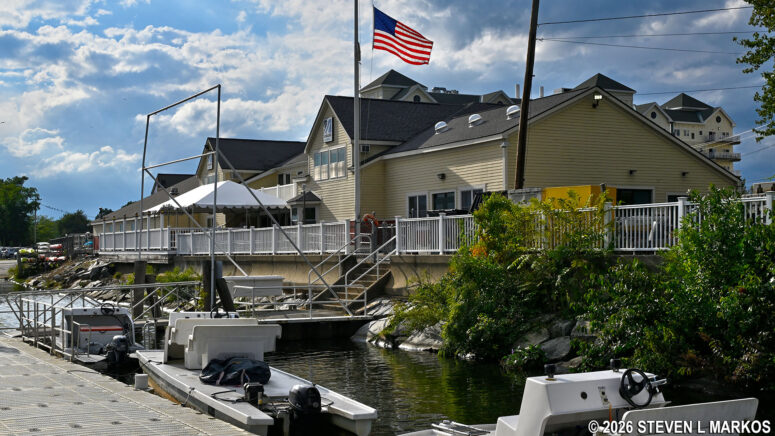 UMass Lowell Bellegrade Boathouse in Lowell, Massachusetts