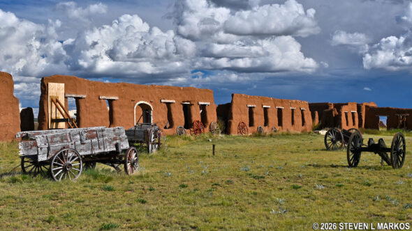 Ruins of the third Fort Union, Fort Union National Monument
