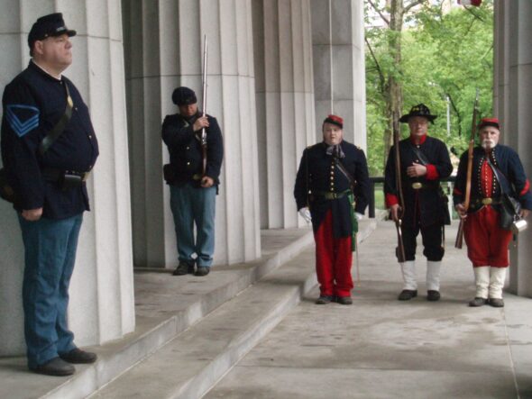 Grant's Birthday Celebration (photo by National Park Service)