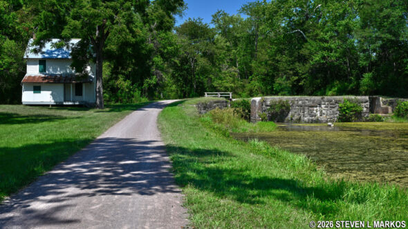 Lock and Lockhouse 71 on the Chesapeake and Ohio Canal
