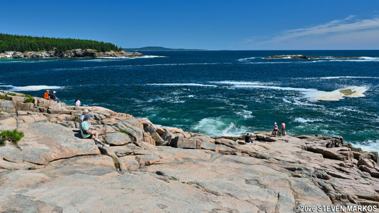 View from the Ocean Path in Acadia National Park