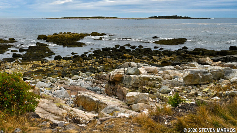 Schoodic Peninsula coast at Blueberry Hill, Acadia National Park