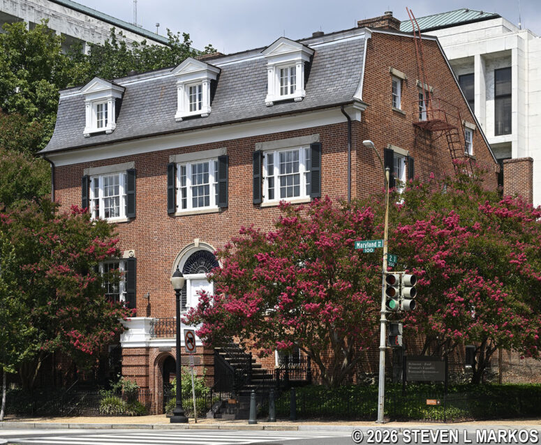 Sewall-Belmont House is now home to Belmont-Paul Women's Equality National Monument in Washington, D.C.