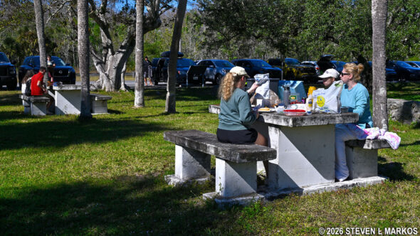 H. P. Williams Roadside Park picnic area at Big Cypress National Preserve