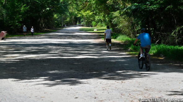 Fitness Trail in the Cochran Shoals Unit of Chattahoochee River National Recreation Area