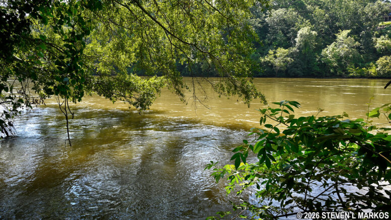 View of the Chattahoochee River from the Columns Drive section of Chattahoochee River National Recreation Area