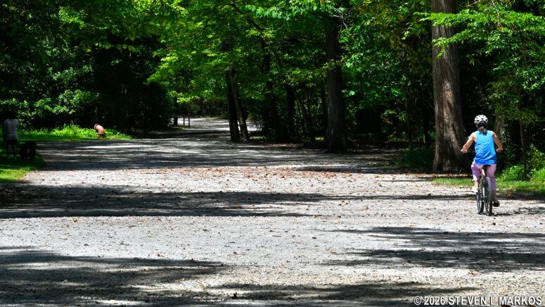 Fitness Trail in the Cochran Shoals Unit of Chattahoochee River National Recreation Area
