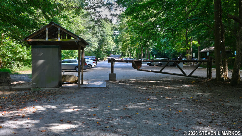 Interstate North Loop Hike ends back at the parking lot, Chattahoochee River National Recreation Area