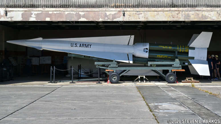 Restored Nike Hercules Missile at the Nike Missile Site, Everglades National Park