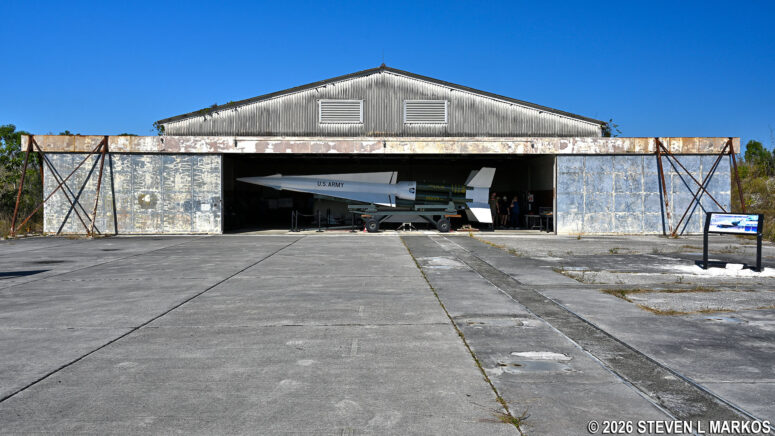 Renovated missile shed at the Nike Missile Site, Everglades National Park