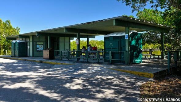West Lake Picnic Pavilion in the Flamingo unit of Everglades National Park