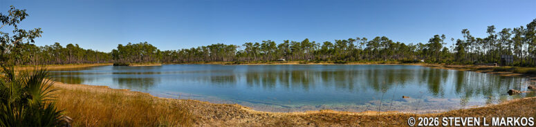 Long Pine Key Lake in Everglades National Park