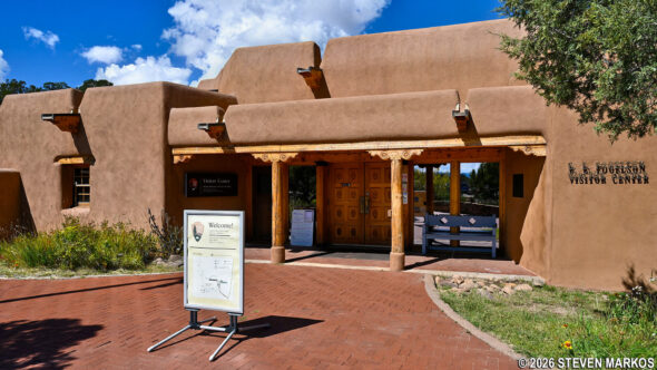 Visitor Center at Pecos National Historical Park