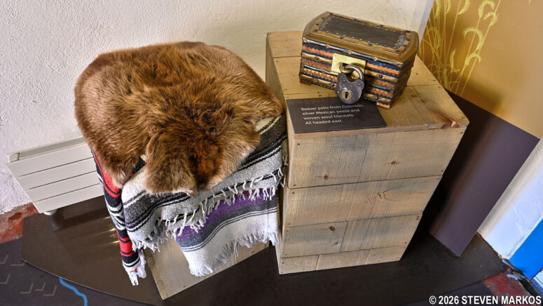 Typical items traded in the 1800s at the Trading Post in Pecos, Pecos National Historical Park