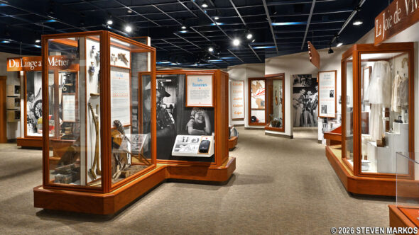 Inside the Prairie Acadian Cultural Center at Jean Lafitte National Historical Park and Preserve