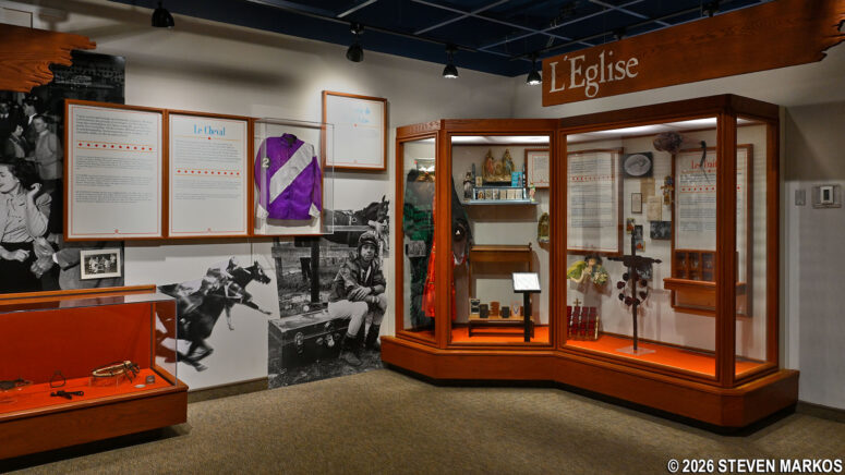 L'Eglise exhibit at the Prairie Acadian Cultural Center, Jean Lafitte National Historical Park and Preserve