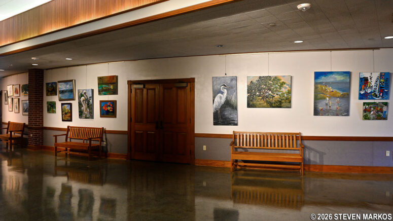 Rotating art exhibit at the Wetlands Acadian Cultural Center, Jean Lafitte National Historical Park and Preserve