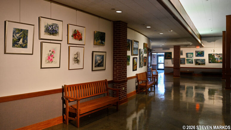 Rotating art exhibit at the Wetlands Acadian Cultural Center, Jean Lafitte National Historical Park and Preserve