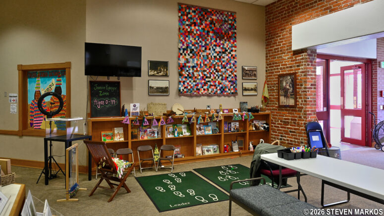 Junior Ranger Zone at the Prairie Acadian Cultural Center, Jean Lafitte National Historical Park and Preserve
