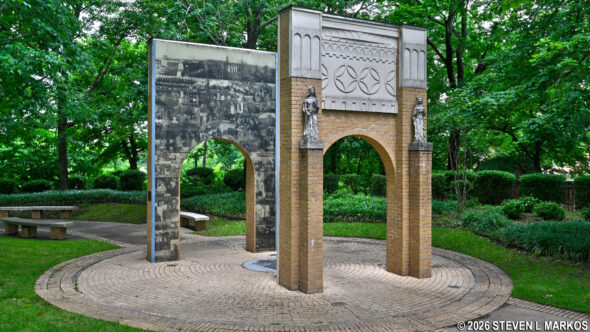 Central High Commemorative Garden at Little Rock Central High School National Historic Site