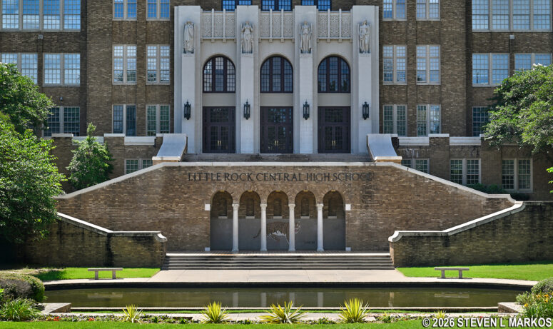 Little Rock Central High School in Little Rock, Arkansas