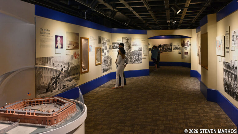 Fort Sumter Museum inside Battery Huger, Fort Sumter and Fort Moultrie National Historical Park