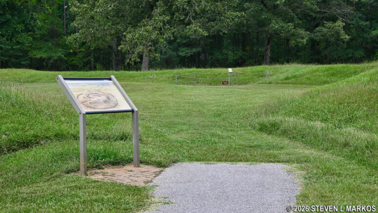 Entrance into the Star Fort, Ninety Six National Historic Site