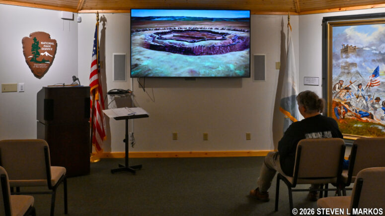 Visitor Center media room, Ninety Six National Historic Site